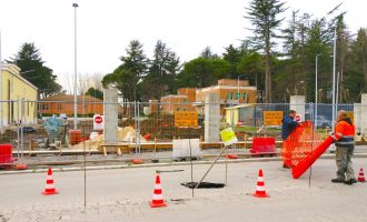 Una voragine a Cesano… Una voragine a Cesano…