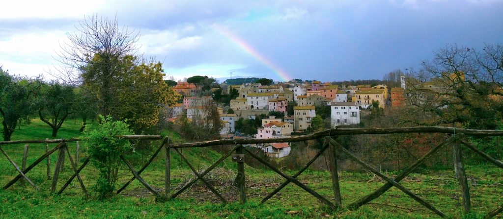 Il Borgo storico di Cesano da Via Casanuova