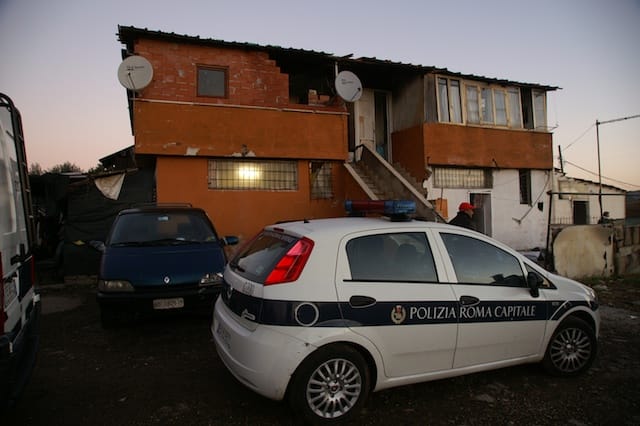 Cesano di Roma — 2012 — sgombero — foto 2