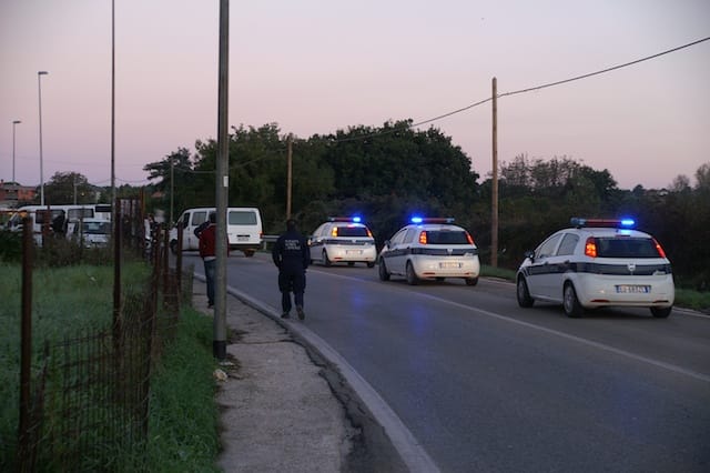 Cesano di Roma — 2012 — sgombero — foto 3
