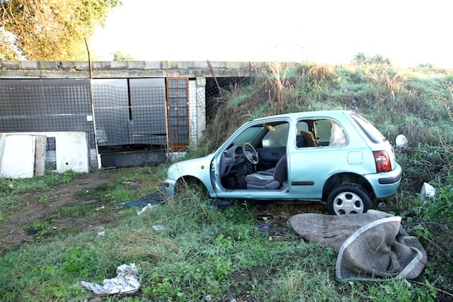 Cesano di Roma — 2012 — sgombero — foto 19