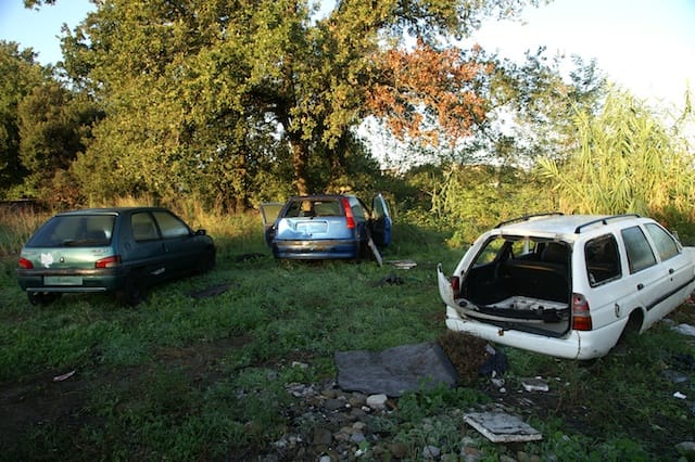 Cesano di Roma — 2012 — sgombero — foto 20