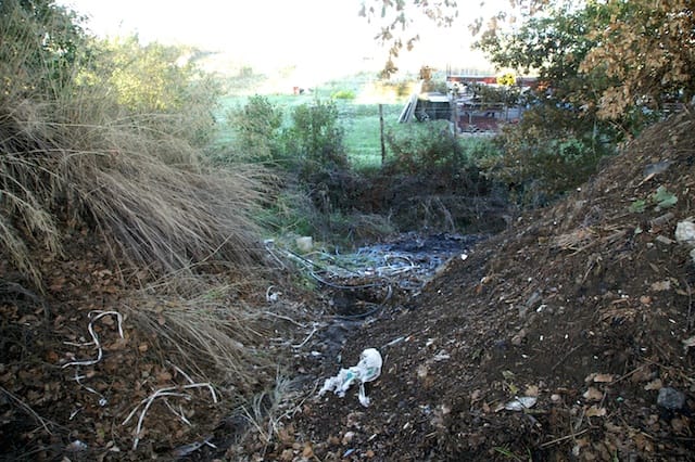 Cesano di Roma — 2012 — sgombero — foto 24
