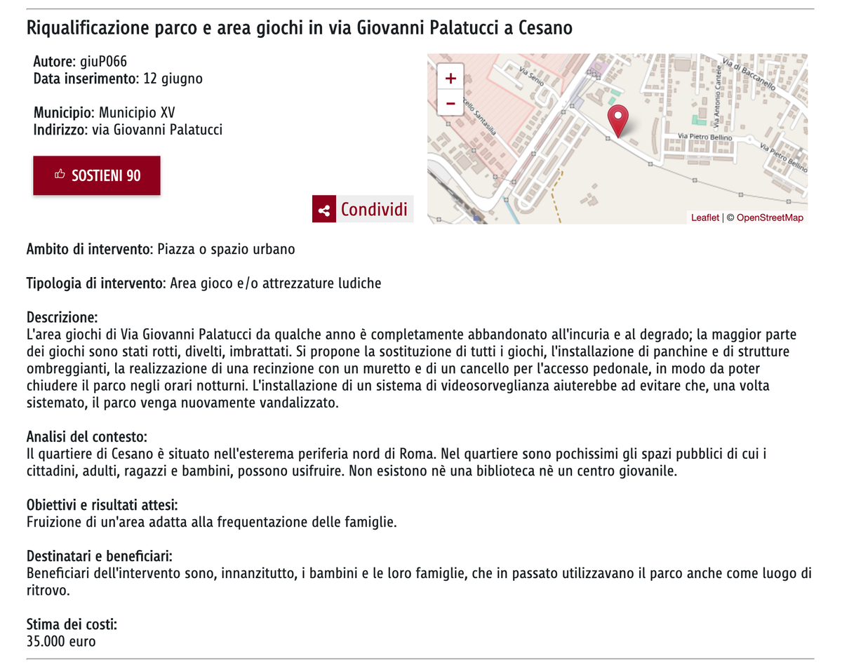 Sosteniamo Cesano