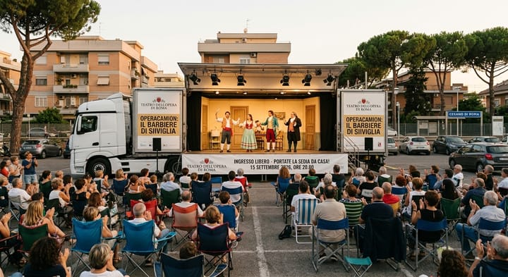 L'Opera Lirica fa Tappa a Cesano: Arriva l'OperaCamion con "Il Barbiere di Siviglia"!