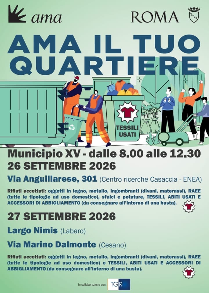 Arriva la raccolta ingombranti