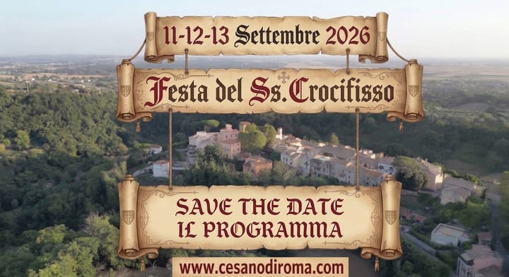 Programma Festa del Ss. Crocifisso 2026
