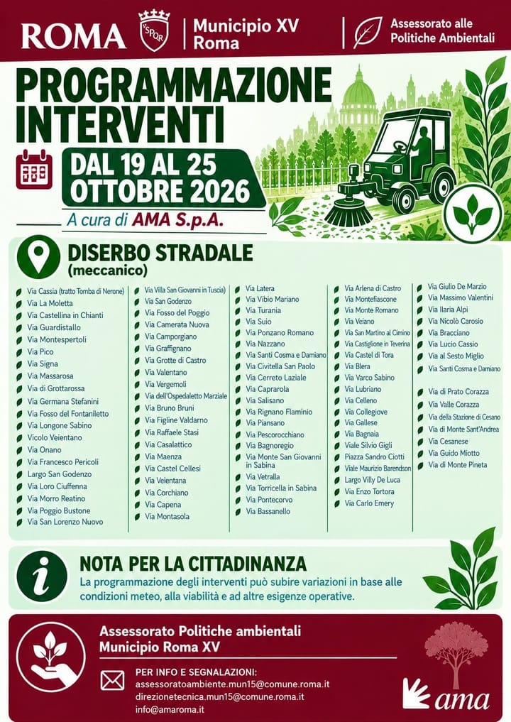 Erbacce a Cesano?