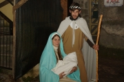 Presepe vivente: la Sacra Famiglia