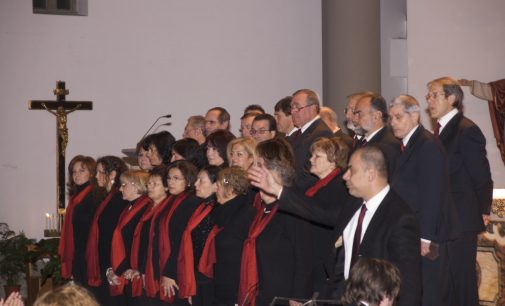 Coro in chiesa Domenica delle Palme