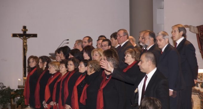 Coro in chiesa Domenica delle Palme