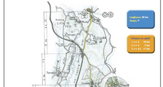 La Via Francigena passa per Cesano