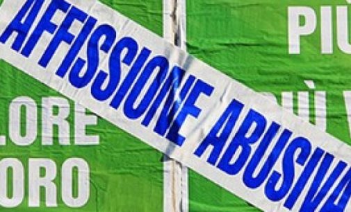 Manifesti abusivi: avviati a Bracciano controlli e sanzioni