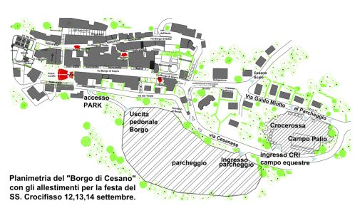 Dal 12 al 14 Settembre: come arrivare al Borgo e dove partecipare…