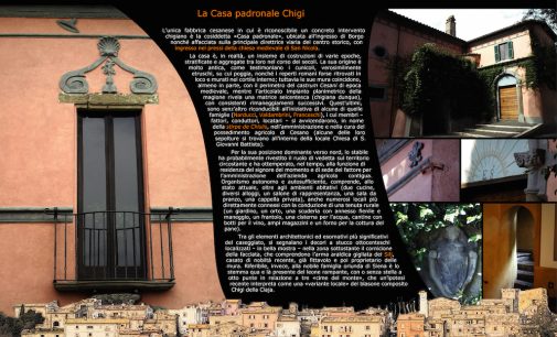 VIII. La Casa padronale Chigi