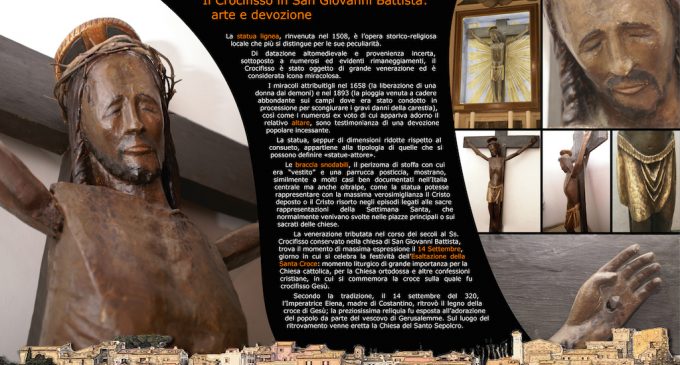 XII. Il Crocifisso ligneo in S. Giovanni Battista: arte e devozione