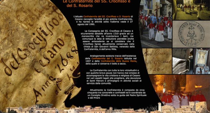 XIII. La Confraternita del SS. Crocifisso e S. Rosario