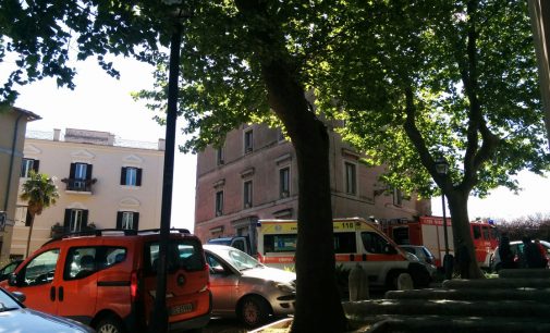 Incendio al Borgo di Cesano