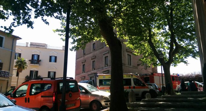 Incendio al Borgo di Cesano