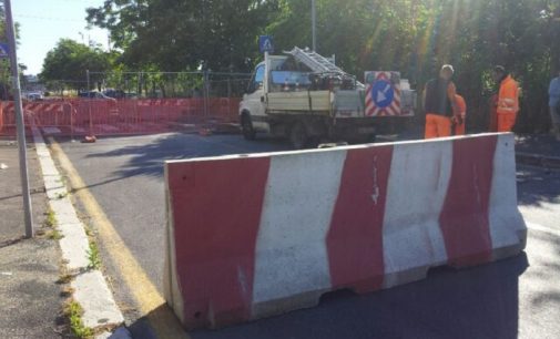 Iniziati i lavori per il ripristino di via della stazione