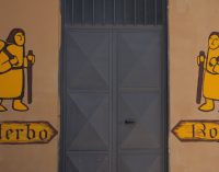 Il primo murales a Roma per la via Francigena