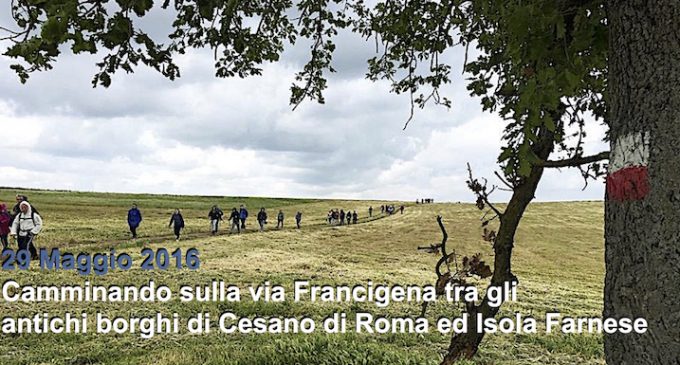 Domenica 29 Maggio: a piedi da Cesano a Isola Farnese