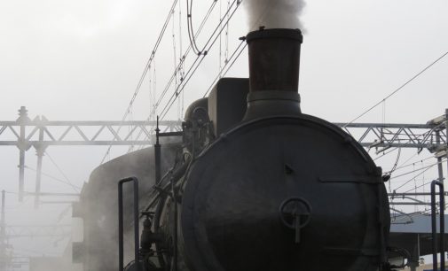 Treno d’epoca a vapore sulla FL3