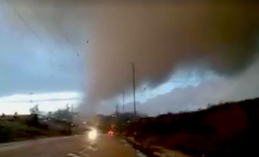 Come un bambino ha visto il tornado…