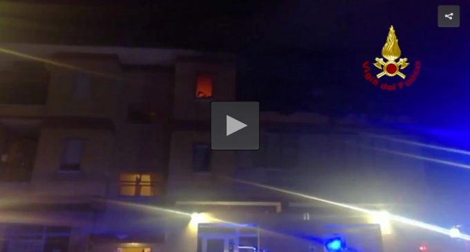 Video – VVFF Incendio in un appartamento a Cesano di Roma