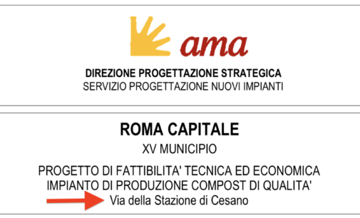 Si allungano i tempi per l’impianto di compostaggio di Cesano