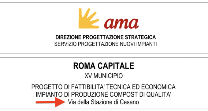 Si allungano i tempi per l’impianto di compostaggio di Cesano