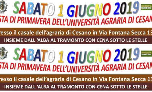 L’Università Agraria festeggia la primavera