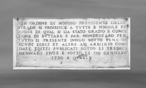 Si proibisce di fare il mondezzaro…