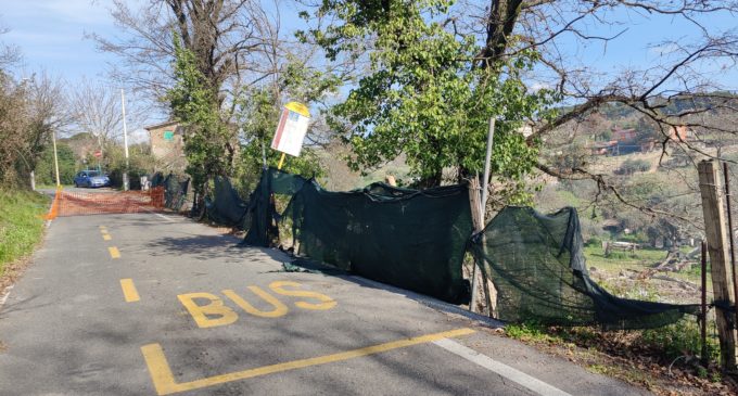 Cesano: ATAC 024 e 036 tra Borgo e Via di Baccanello e vv.