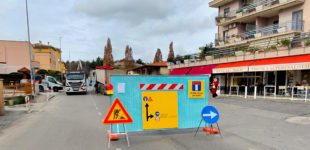 Lavori in via di Baccanello